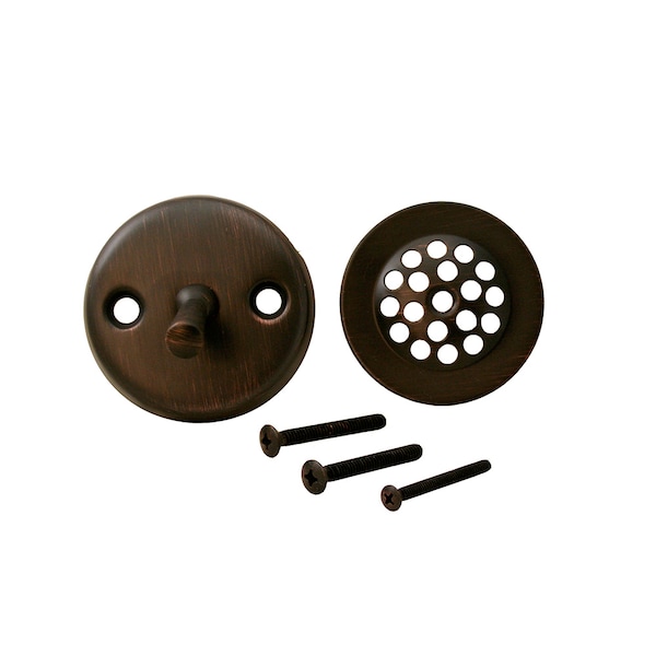 Old World Bronze Two-Hole Trip Lever Trim Only